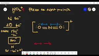 Is the Nitronium Ion NO2 Polar or Non Polar Lewis Structure