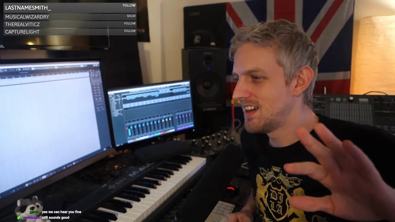 Full Composing Live Stream - June 1st 2019 - Afflatus, Chamber Strings, Gullfoss