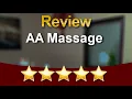 AA Massage Oklahoma City Perfect Five Star Review by Rodney B