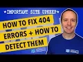 How To Fix 404 Error In WordPress - How To Fix 404 Page Not Found Errors