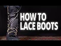 Download Lagu How to Lace Your Boots | Nicks Handmade Boots