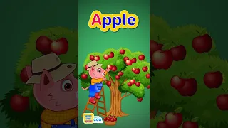 A for Apple A for Alligator ABC Phonics Song Learn Letter A