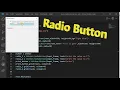 Lecture 6 Tkinter Radio Buttons