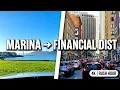 4K How Intense Is SF Rush Hour Drive Marina Green to Financial District via Columbus Ave