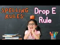 Spelling Rules How do I know when to drop the silent e Drop E Rule