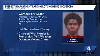 Sheriff Suspect in Gaffney apartment parking lot shooting is in custody