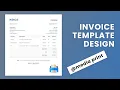 Create An Invoice Template Design With CSS media print HTML and CSS Invoice Template