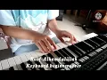 Download Lagu Raef - Alhamdulillah. Cover Piano, Beginner