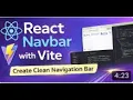 Build Modern React Navbar - Beginner Tutorial