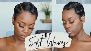 DIY SOFT WAVES ON SHORT HAIR!| ROXY BENNETT