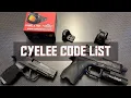 Complete Cyelee Code List