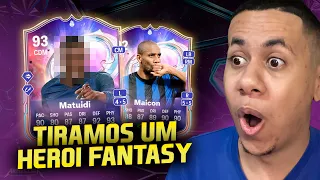 TIRAMOS O MELHOR HERÓI FUT FANTASIA E AMASSAMOS NA COPINHA DO MAICON | EA FC 25