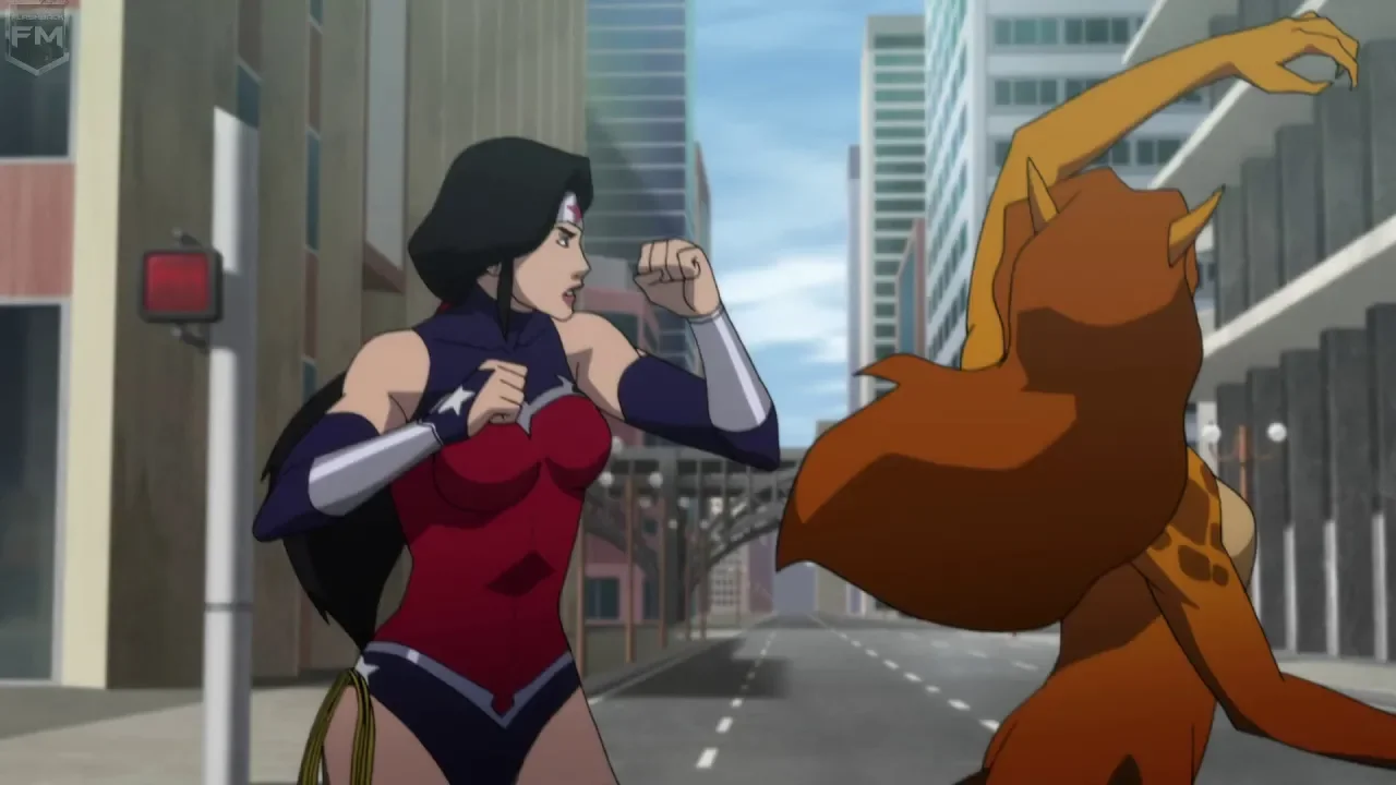 Wonder Woman vs Cheetah (training) | The Death of Superman