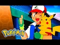 Lagu Ash \u0026 Pikachu Challenge the Pokémon League! | 3 HOURS | Pokémon Season 2