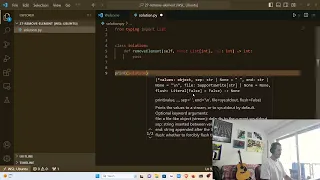 Solving All LeetCode Problems with PYTHON - 27 Remove Element
