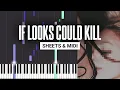 Download Lagu if looks could kill - Destroy Lonely - Piano Tutorial + MIDI
