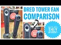 DREO Tower Fan Comparison Dreo Nomad One vs Dreo Cruiser Pro T1