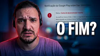 O perfil e TODOS OS APPS FORAM REMOVIDOS do Google Play