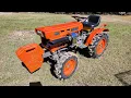 Turbocharged Kubota B7100 walkaround