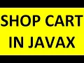 Shopping Cart Add Stock Checkout Cart Java Swing JTable JOptionPane JTextField JButton