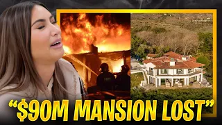 breaking wildfire destroys kim u0026 kanye s 90m estate tragic loss