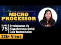 Synchronous Vs Asynchronous Serial Data Transmission - Communication Interface