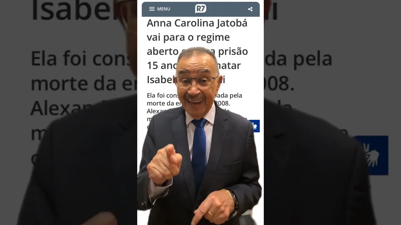 A saída de Anna Jatobá da prisão #shorts #arquivovivo