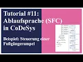 Tutorial Ablaufsprache SFC in CoDeSys - Beispiel Steuerung einer Fusgangerampel