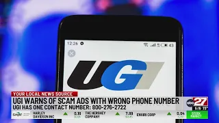 UGI Utilities warns scammers are targeting customers