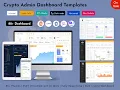 Advanced Crypto Admin Dashboard for Analytics User Management Real-Time Market Monitoring