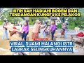 Lagu Viral Panas di Takalar! Suami Hadang Istri yang Ngamuk Hendak Labrak Diduga Pelakor