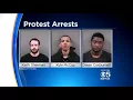 BERKELEY ARRESTS Three arrested during Sunday s Berkeley protest