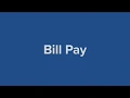 How to use Online Banking Bill Pay