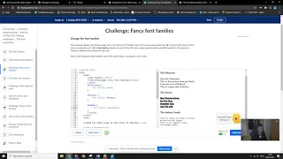 Khan Academy - Challenge Fancy Font Families Helper