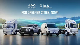 JAC MOTORS × IAA 2026 | FOR GREENER CITIES, NOW!