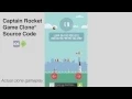 Captain Rocket source code ios android clone iphone gameplay