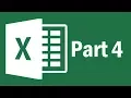 Excel Tips Tricks - Part 4