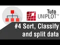 UNIPLOT - Tutorial Sort Classify and split data