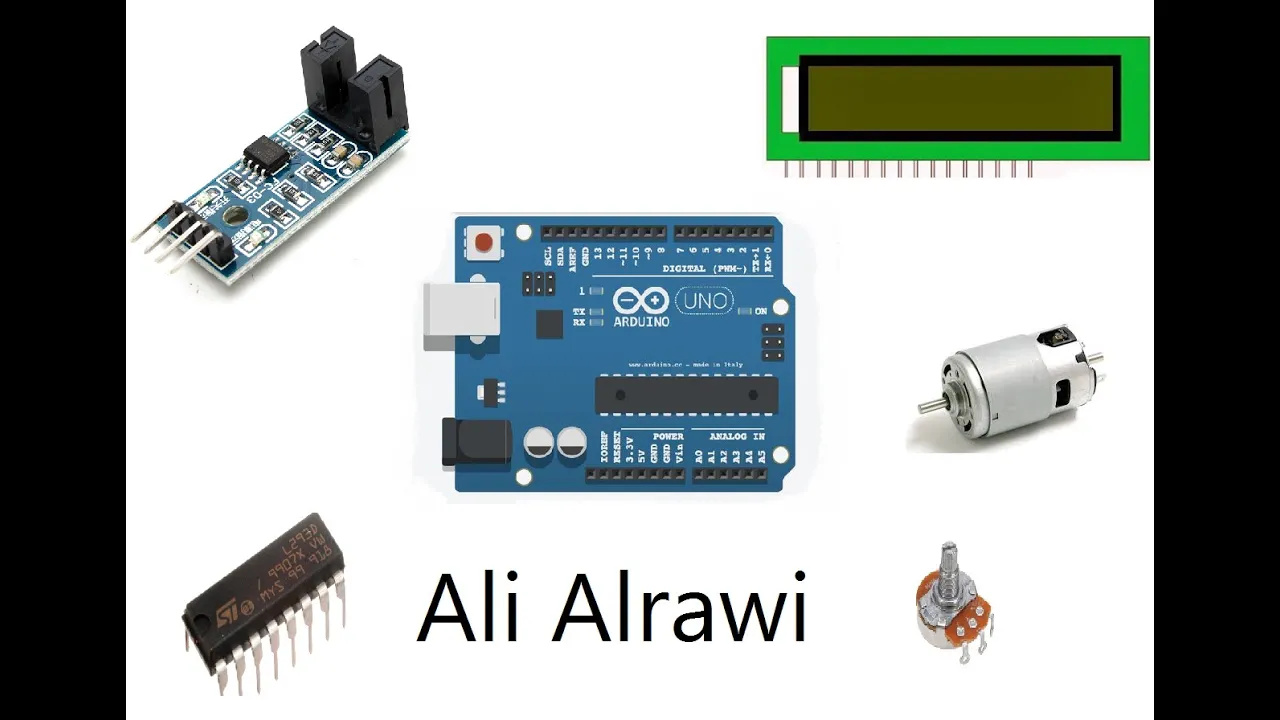 كيفيه قياس والتحكم بسرعه الDC-Motor ؟!