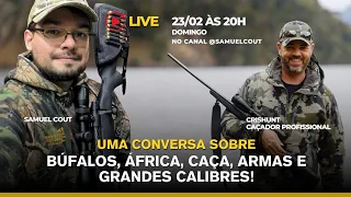LIVE sobre Caça, com o profissional @crishuntbrasil