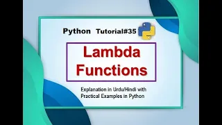 Lambda Functions in Python Python Tutorial in Urdu Hindi