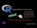 R Data Visualization Analysis Impute Missing Values With MICE