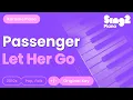 Download Lagu Passenger - Let Her Go (Piano Karaoke)