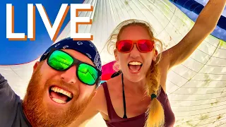 LIVE OFFSHORE SAILING with Starlink!
