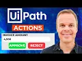 How to use UiPath Action Center - Full Tutorial