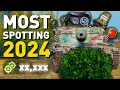 MOST SPOTTING in 2024 in World of Tanks