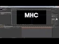 Absolute Beginners Tutorial - Basic Text Animation