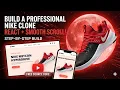 React JS Sneaker Website Modern E-Commerce UI Design Free Source Code Fully Responsive