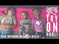 Kids PJ Review Carter s Pajamas Try on Haul Fashion Show Unboxing New Jammies