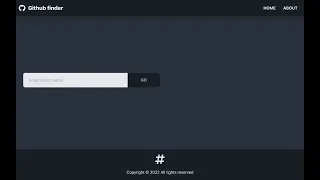 Github finder